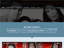 Tablet Screenshot of ehbeefamily.com